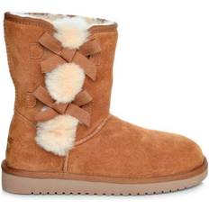 Women Ankle Boots Koolaburra by UGG Victoria Short - Chestnut