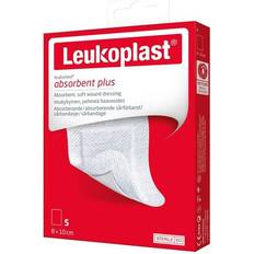 Leukomed Absorbent Plus 8cmx10cm 5-pack