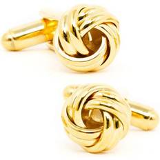 Placcato Oro - Uomo Gemelli per polsini Ox and Bull Knot Cufflinks - Gold