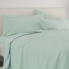Textiles Home Collection Enjoy 6-Pack Bed Sheet Green (259.08x228.6cm)
