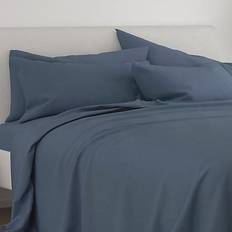 Rectangle Bed Sheets Home Collection Enjoy 6-Pack Bed Sheet Gray (259.08x228.6)