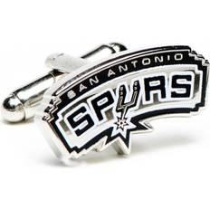 Silver Plated Cufflinks Cufflinks Inc San Antonio Spurs Cufflinks - Silver/Black