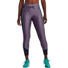 Under Armour Heat Gear No Slip Waistband Ankle Leggings Women - Club Purple/Neptune