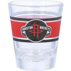 Logo Brands Houston Rockets Stripe Shot Glass 2fl oz