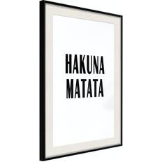 Inredningsdetaljer Arkiio Affisch Hakuna Matata [Poster] 30x45 Poster