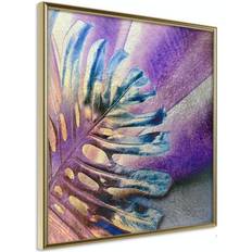Inredningsdetaljer Arkiio Affisch Colourful Monstera [Poster] 50x50 Poster