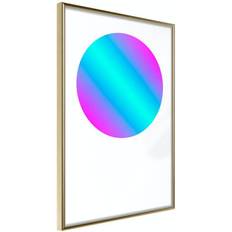 Arkiio Affisch Circle Gradient [Poster] 20x30 Poster