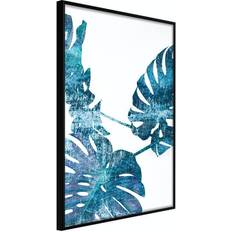 Arkiio Affisch Emerald Monstera [Poster] 40x60 Poster