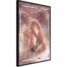 Arkiio Affisch Space Flamingo [Poster] 30x45 Poster