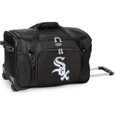 Black Chicago White Sox 22" 2-Wheeled Duffel Bag