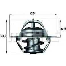 Mahle ORIGINAL Termostat TX 3 87D