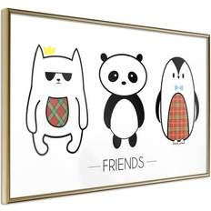 Inredningsdetaljer Arkiio Affisch Friends [Poster] 45x30 Poster