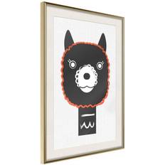Inredningsdetaljer Arkiio Affisch Decorative Alpaca [Poster] 20x30 Poster