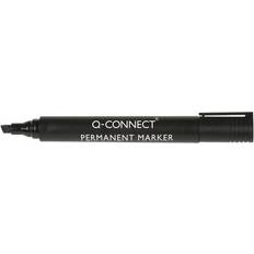 Artes y Manualidades Q-CONNECT KF26042 Permanent Marker Chis/Tip Black (Pack-10)