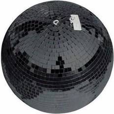 Eurolite Spejlkugle 50 cm. Sort Vægspejl