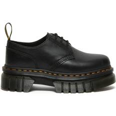 44 - Dame Derby Dr. Martens Audrick Nappa Lux Leather Platform - Black