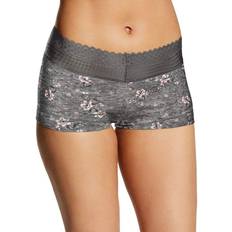 Maidenform Cotton Boyshort With Lace - Excalibur Heather Floral