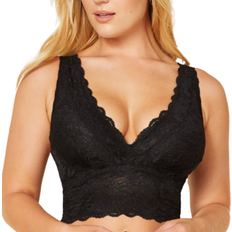 Cosabella Never Say Never Curvy Plungie Longline Bralette - Black