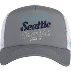 Adidas Headgear adidas Seattle Kraken Foam Trucker Snapback Cap - Grey/White