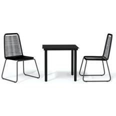 vidaXL 3099089 Matgrupp, 1 Bord inkl. 2 Stolar