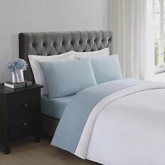 Truly Soft Everyday Bed Sheet Blue (259.08x228.6cm)