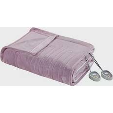 Beautyrest Heated Plush Blankets Pink (228.6x213.36cm)