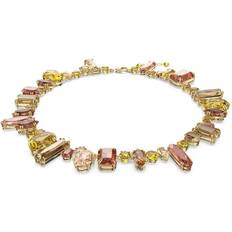 Swarovski Gema Necklace - Gold/Multicolour