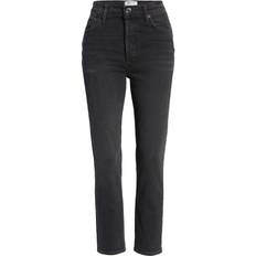 Agolde Riley High Rise Straight Crop Jeans - Panoramic