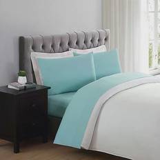 Turquoise Bed Sheets Truly Soft Everyday Bed Sheet Turquoise (259.08x228.6)