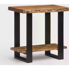 Alaterre Furniture Alpine Live Edge Small Table 43.2x68.6cm