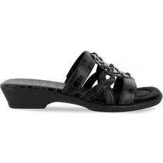 Polyurethane Sandals Easy Street Torrid - Black Croc