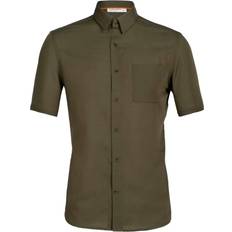 Icebreaker Herren Hemden Icebreaker Steveston Short Sleeve Shirt - Loden