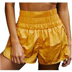 Free People The Way Home Shorts Women - Varsity Gold