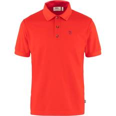 Herr Pikétröjor Fjällräven Crowley Pique Shirt Kragtröja Herr - Röd