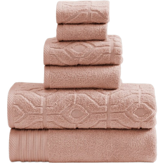 Modern Threads Diamond Gate Towel Pink (137.16x68.58cm)