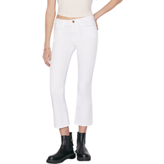 Frame Le Crop Mini Boot Jeans - Blanc