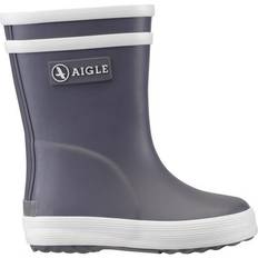 Textile Wellingtons Aigle Baby Flac - Charcoal