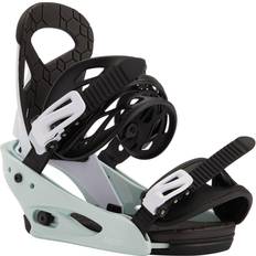 White Snowboard Bindings Burton Smalls Re:Flex Jr 2022