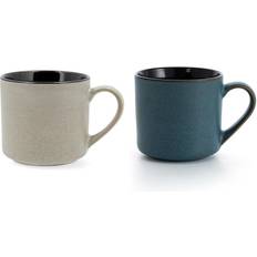 Cerámica Tazas Bidasoa Mug De Gres Blue Moon 54 cl XL Cerámica Taza