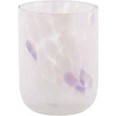 Kodanska Flow Tumbler, light blue w stripes Dricksglas