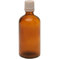 Flaske m. låg og dråbetæller 100 ml