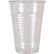 Køkkentilbehør Plastglas 50 Cl. Riller Klar Plast 800 Stk Drikkeglas 12stk