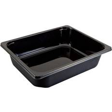 Diverse Bakke 1/2 GN 2325-1B 5195 ml 80 stk. 325x265x80 mm HICPET Sort Serveringsbakke