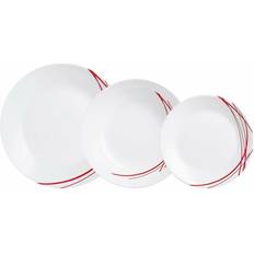 Arcopal Domitille Plate Sets 18pcs