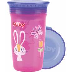 Køkkentilbehør Nuby Drikkekop 300ml Pink m. Print OneSize Krus 30cl