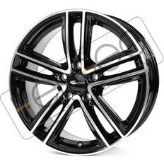 Autofelgen RC Design 27 Glossy Black Polished Alufælge