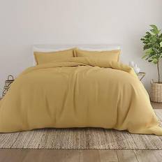 Solid 2-pack Duvet Cover Gold (238.76x187.96cm)