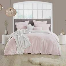 Twin XL Duvet Covers Swift Home Crinkle Pre-Washed Duvet Cover Pink (228.6x172.72)