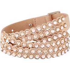 Beige Rannekorut Swarovski Power Collection Bracelet - Pink