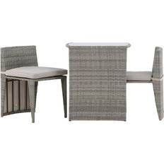 Venture Design Savanna Bistro Set, 1 Table incl. 2 Chairs